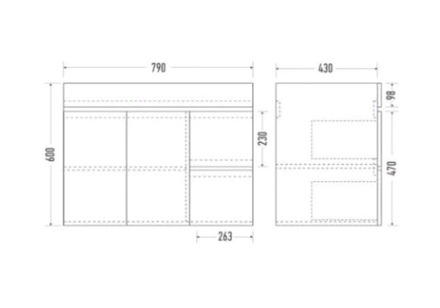 Приобрести mirsant тумба подвесная next 80\1 80 см с раковиной more-80 ут000086065