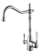 Смеситель для кухни c подключением фильтра WONZON & WOGHAND, Хром (WW-88458006-CR)