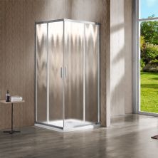 Vincea Душевое ограждение Garda 80х100 см, текстурное, хром VSS-1G8010CH