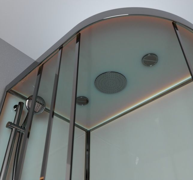 Приобрести frank душевая кабина f412l brilliant низкий поддон, левосторонняя