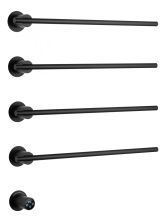 Полотенцесушитель электрический встраиваемый WONZON & WOGHAND DORTMUND, Черный матовый (WW-A364-MB)