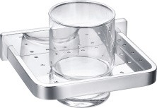CEZARES Стакан для зубных счеток MAXIMA, хром CZR-F-8920