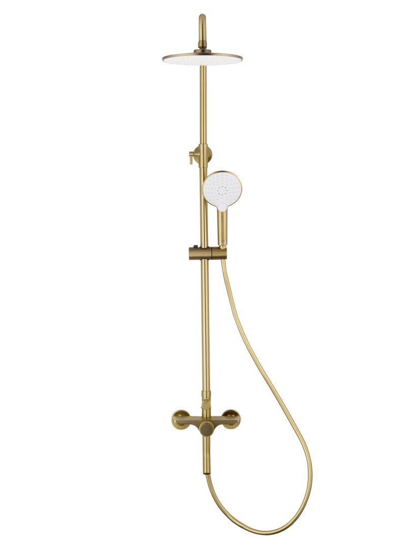 Приобрести душевая система wonzon & woghand click, брашированное золото (ww-n3s962-bg)