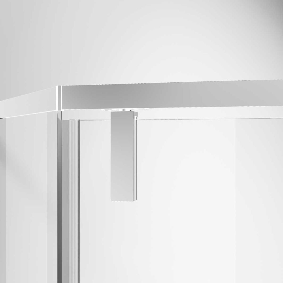 Приобрести vincea душевое ограждение slim-n 100х100 см, прозрачное, хром vsp-4sn100cl