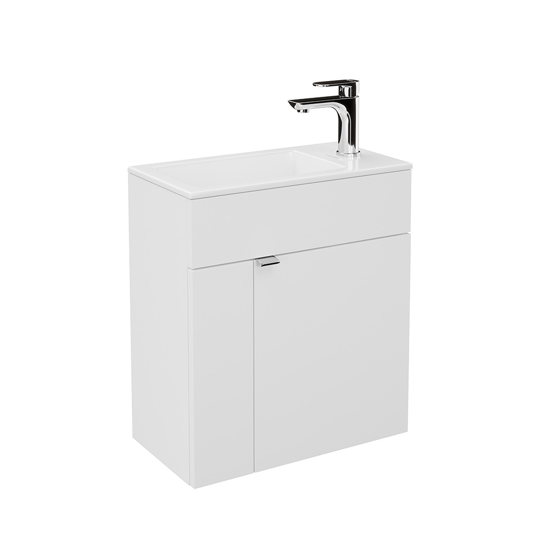 Приобрести тумба подвесная с раковиной kerama marazzi lato 50 la.50wht