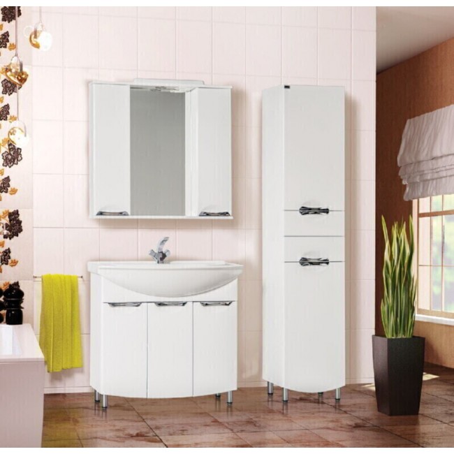 Приобрести briz пенал напольный бриз 40 см, белый , правый