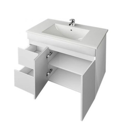 Приобрести mirsant тумба подвесная next 80\1 80 см с раковиной premier-80 ут000020467