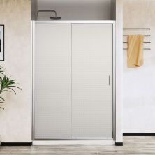 Vincea Душевая дверь City 110 см, текстурное, хром VDS-5CT110MT