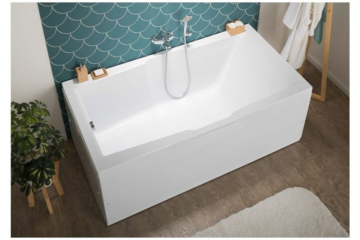 Приобрести aquanet акриловая ванна vega 190x100 см, белая