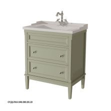 Caprigo Тумба с раковиной JARDIN 70 см, зеленая, эмаль