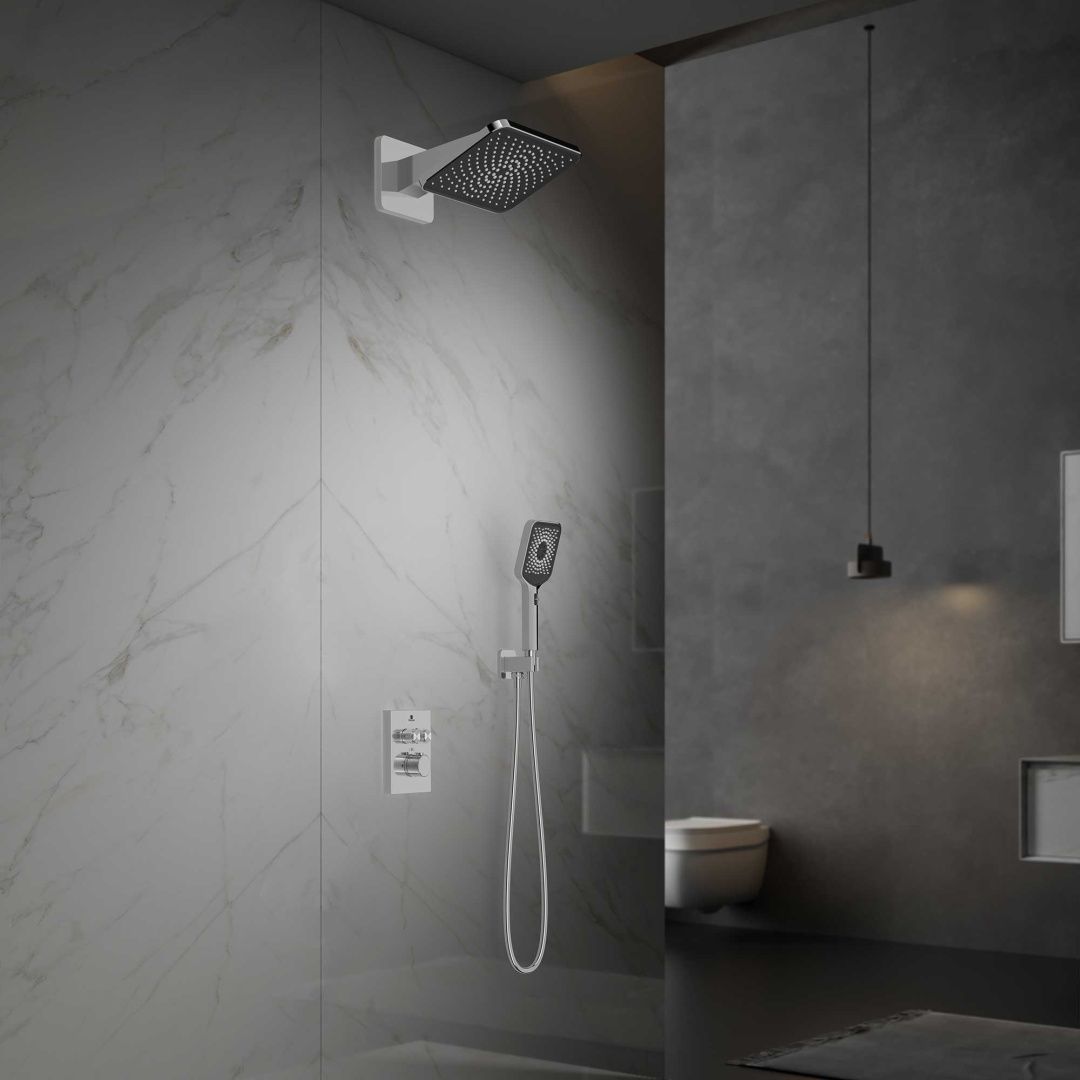 Приобрести vincea встраиваемая душевая система inspire, хром vsfw-3i21mt4ch