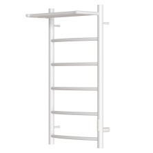 Полотенцесушитель электрический Point 400х800 Афина с полкой П5, белый PN04848PW