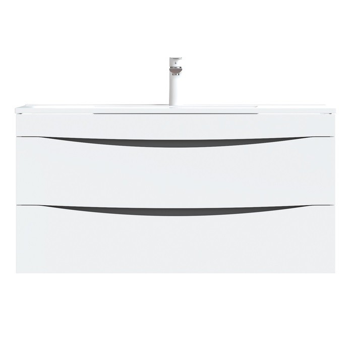 Приобрести iddis тумба подвесная cloud с раковиной 100 см. белая clo10w1i95