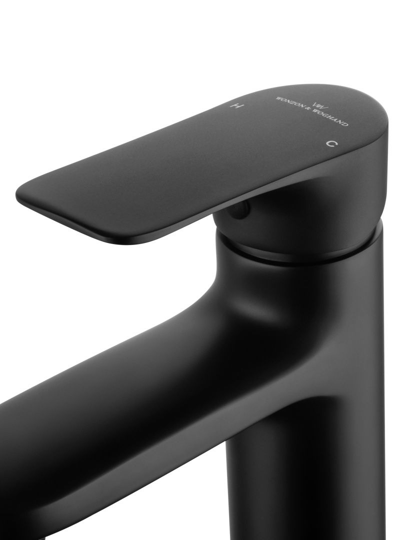 Приобрести смеситель для раковины wonzon & woghand, черный матовый (ww-xh-011-mb)