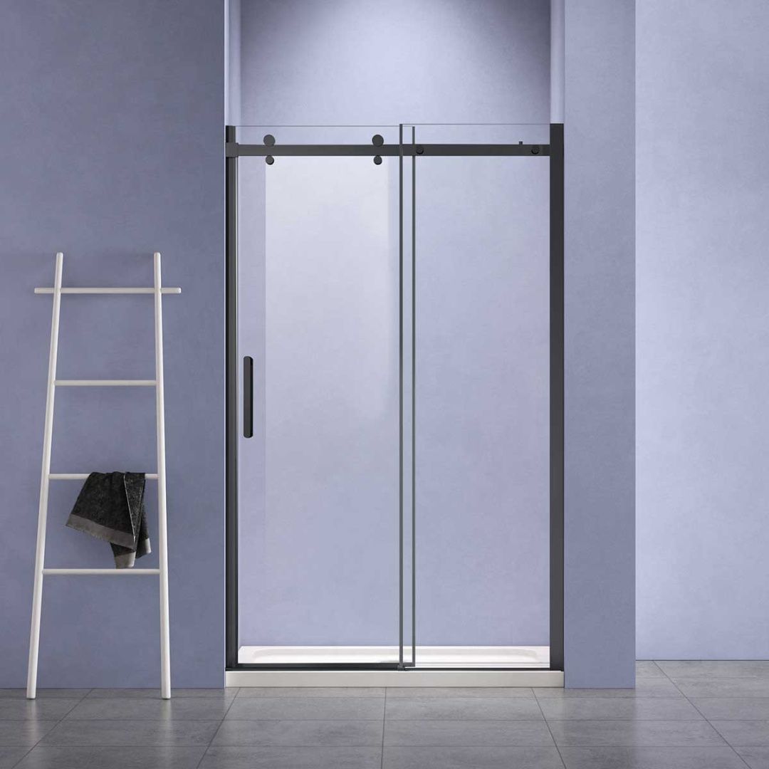 Приобрести vincea душевая дверь como-n 140 см, прозрачное, черное vds-4cn140clb