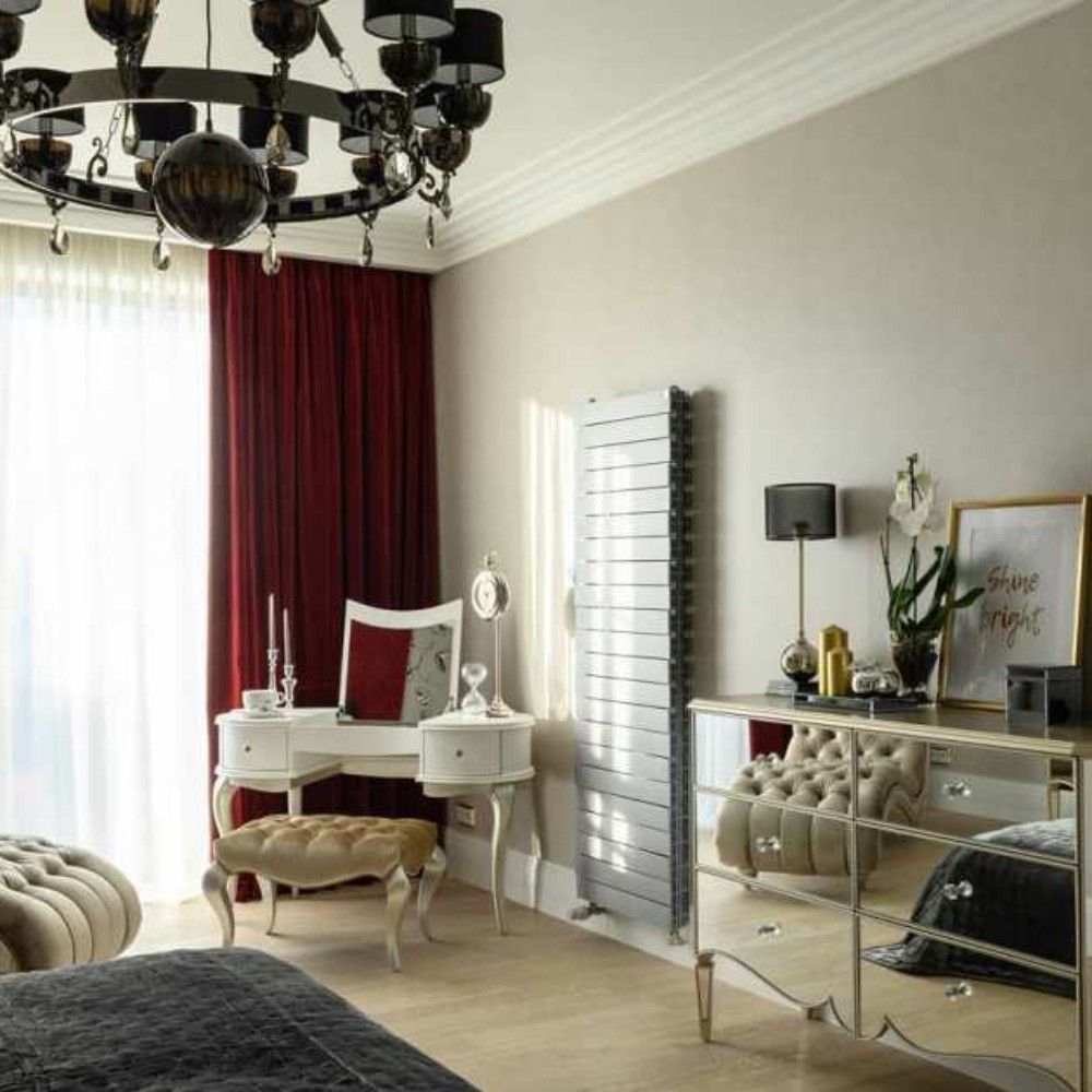 Приобрести royal thermo радиатор биметаллический pianoforte tower 500 /silver satin ( серебристый ) - 18 секц.