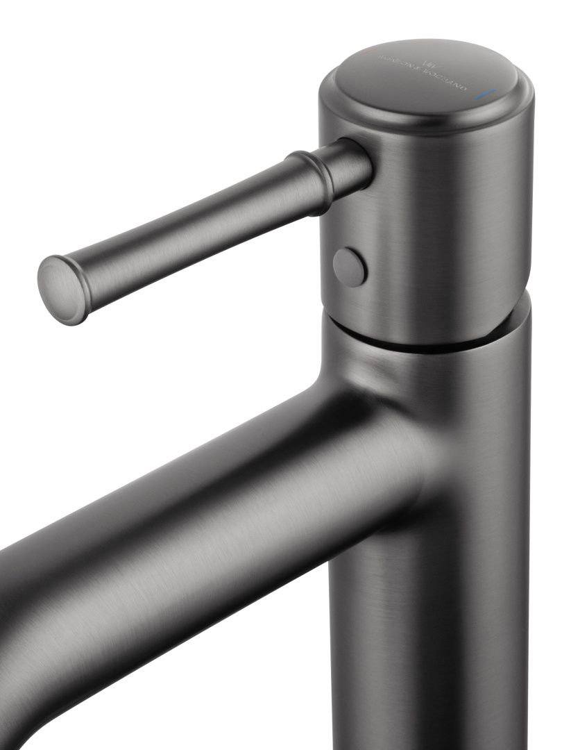 Приобрести смеситель для раковины wonzon & woghand tor, темный графит (ww-88018073-bgm)