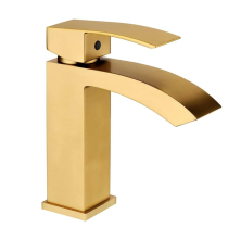 Grocenberg Смеситель для раковины, матовое золото GB2007MG