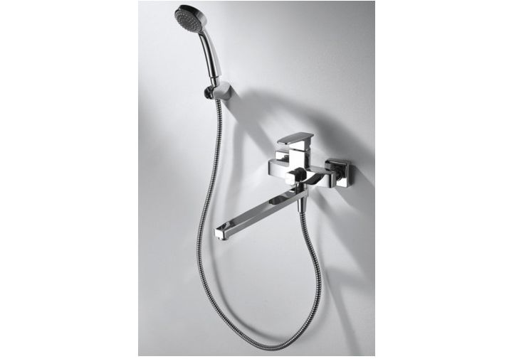 Приобрести смеситель для ванны bravat riffle f672106c-lb