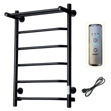 Тругор Электрический полотенцесушитель П6 500х800 мм, Пэк сп 6 ВГП с полкой , чёрный 00-00042768