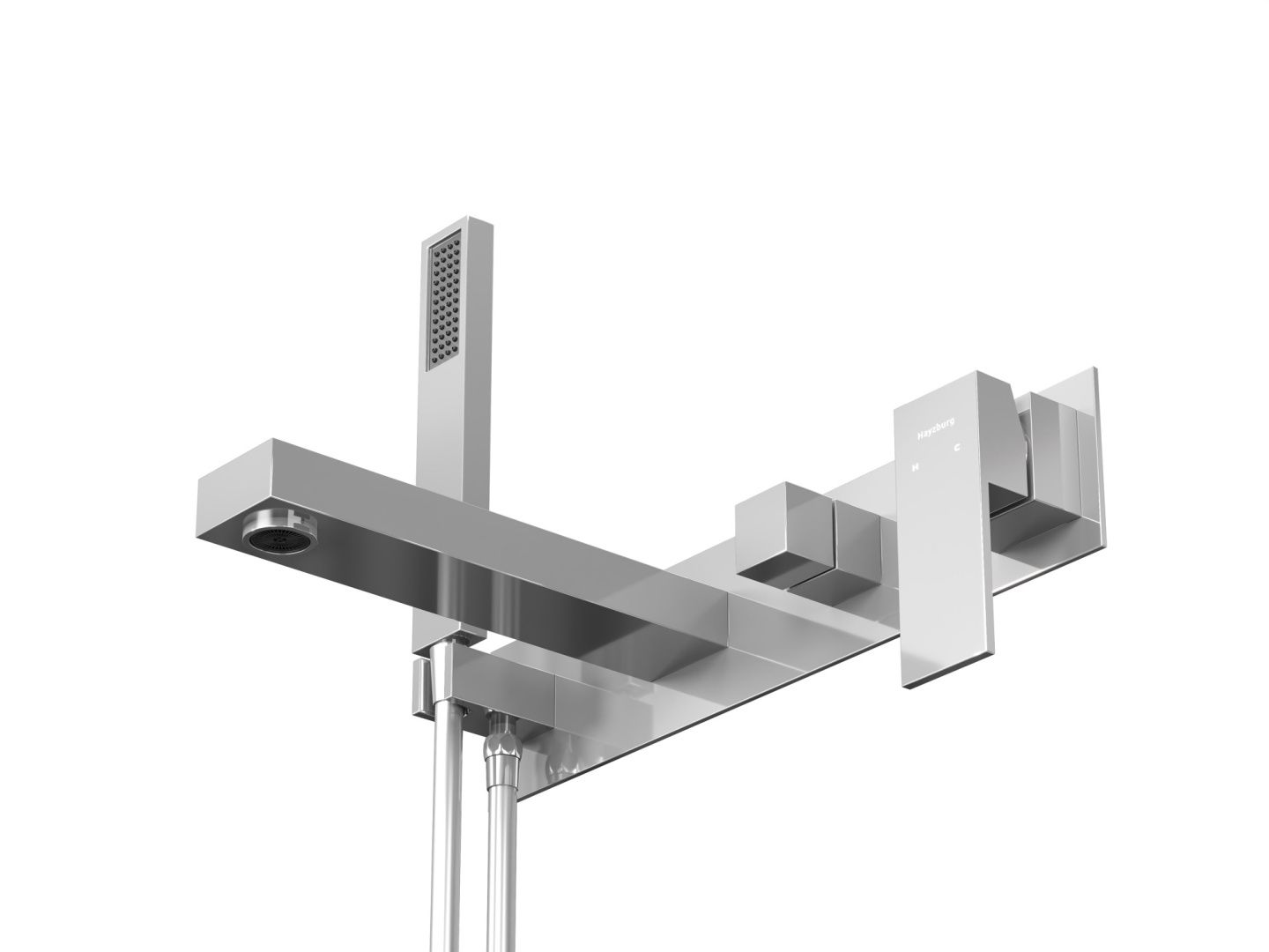 Приобрести hayzburg встраиваемый смеситель для ванны и душа, хром hb-1004ch