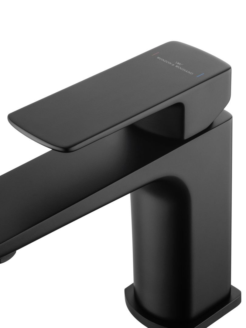 Приобрести смеситель для раковины wonzon & woghand edge, черный матовый (ww-88139003-mb)
