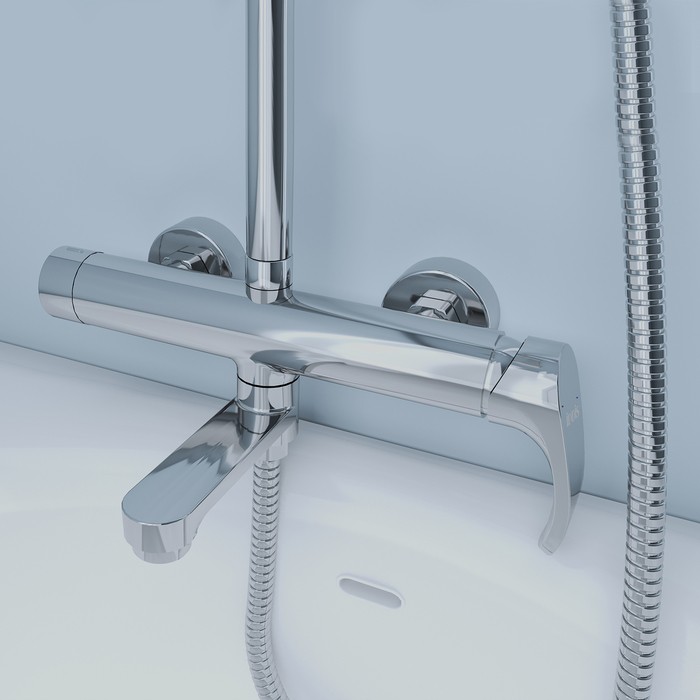 Приобрести iddis душевая система joker, круглая d-200мм, хром joksb1fi06