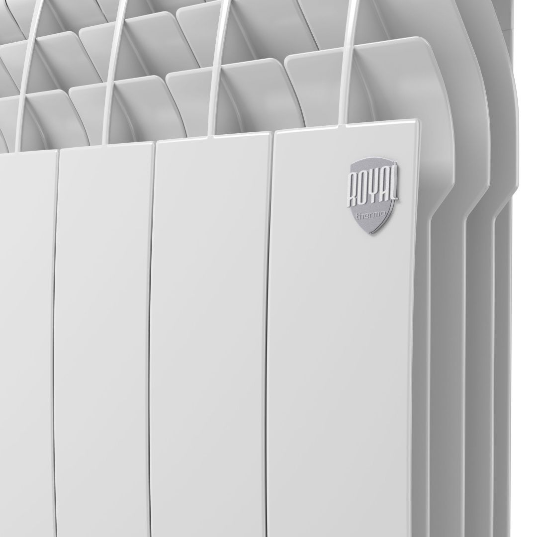 Приобрести royal thermo радиатор биметаллический biliner 500 /bianco traffico ( белый ) vr - 10 секц.