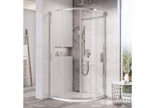 Ограждение душевое Ravak Blix Slim BLSCP4 80 см X3BM40C00Z1 алюминий/прозрачное