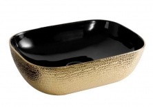 Раковина-чаша CeramaLux 45 см D1333H022, золото