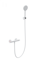 Смеситель для душа с термостатом WONZON & WOGHAND INN 5, Белый матовый (WW-B2063-A-MW)