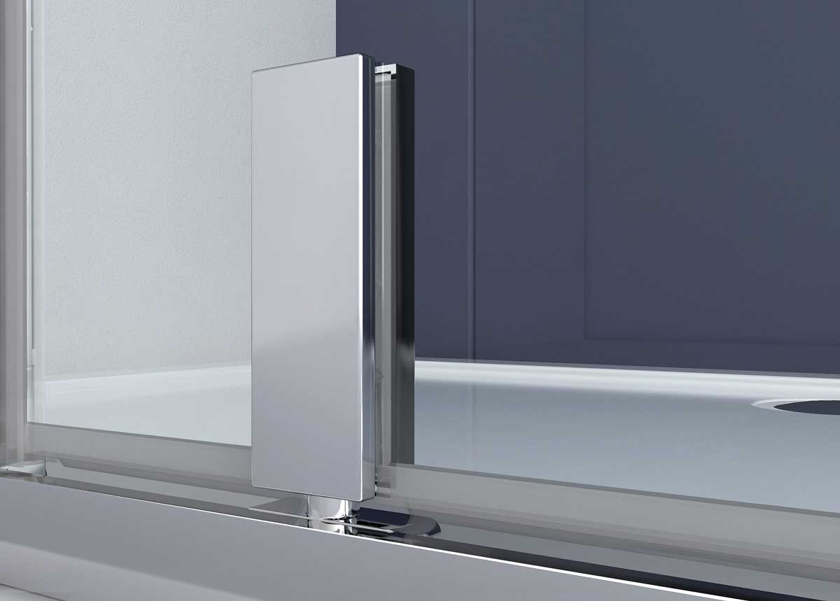 Приобрести vincea душевое ограждение penta 100х100 см, прозрачное, хром vsp-3p100cl