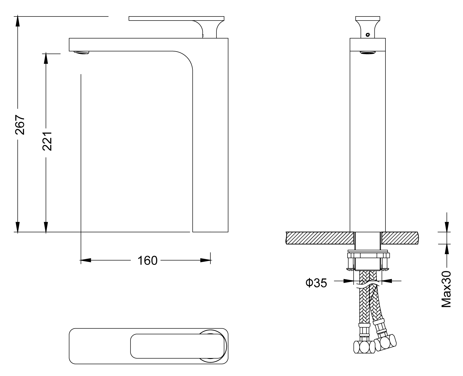 Приобрести смеситель для раковины-чаши timo torne 4311/17f золото матовое