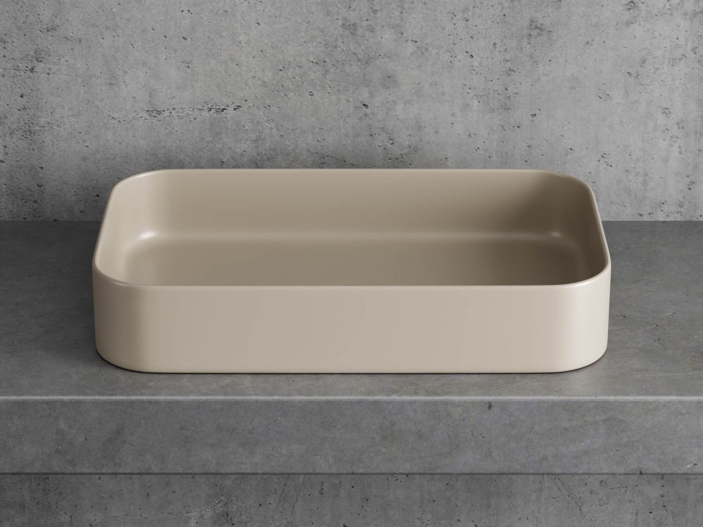 Приобрести hayzburg накладная раковина чаша 60х37 см, капучино матовая hb-0035-60mc