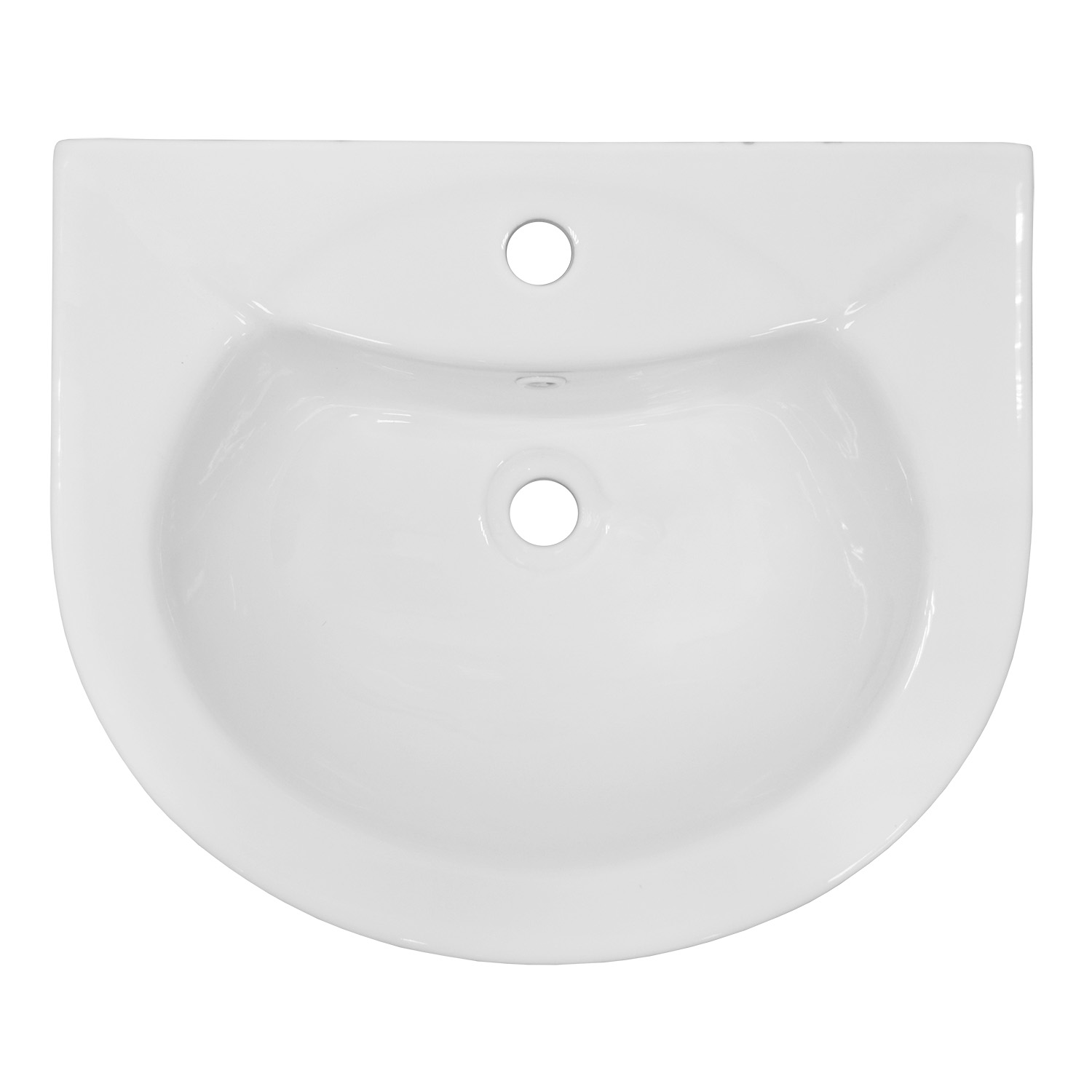 Приобрести loranto раковина с пьедесталом 530х450х825 . белая (cs-025)