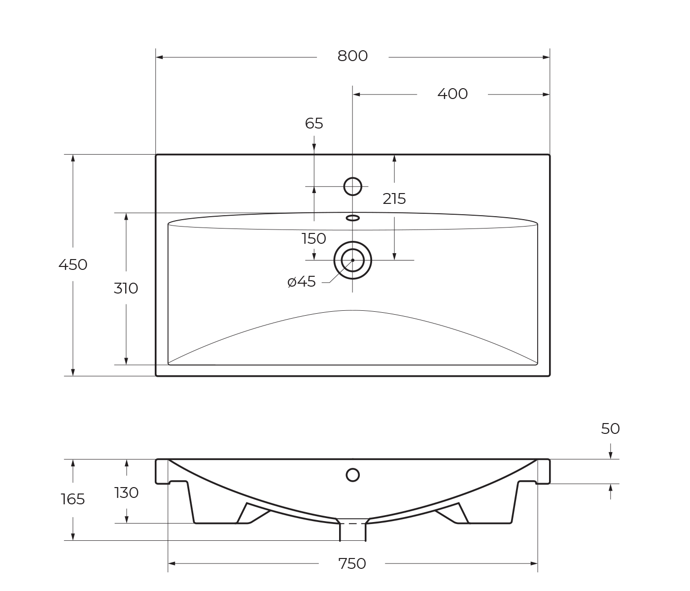 Приобрести belbagno тумба с раковиной marino-cer 80 см, подвесная rovere grigio, белая раковина