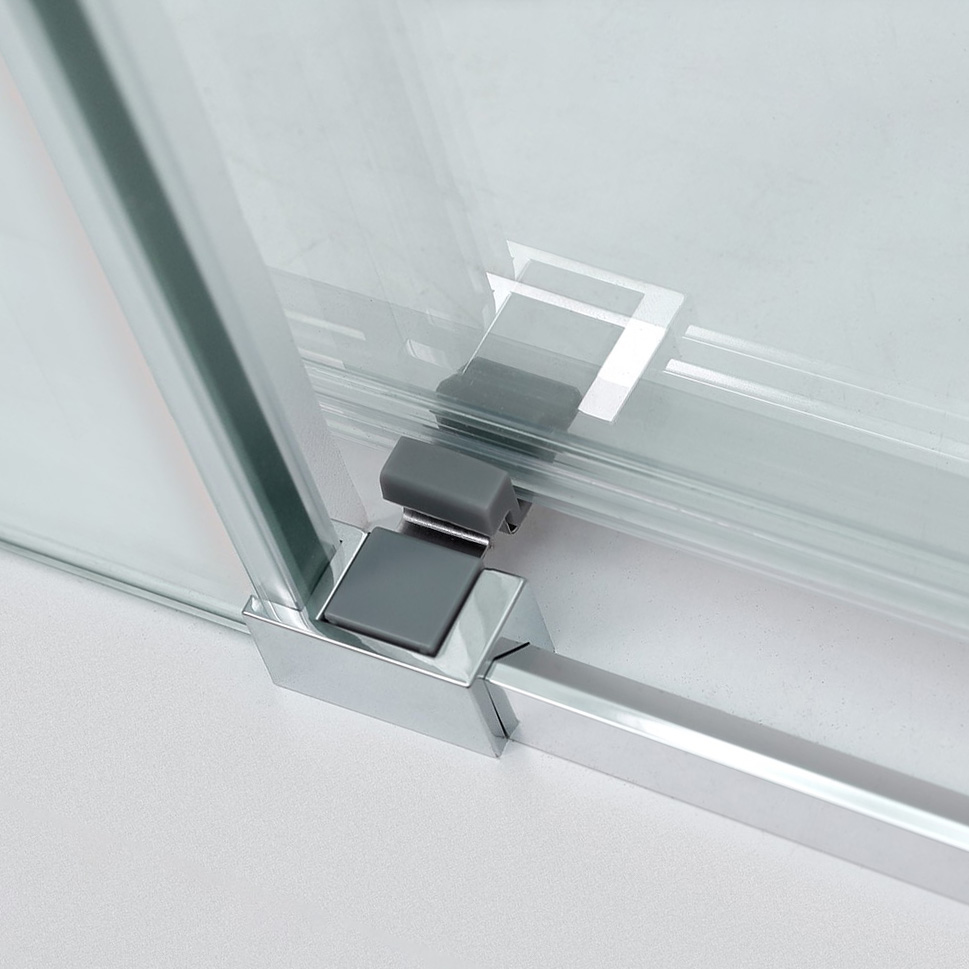 Приобрести cezares душевое ограждение duet 120х100 см, хром duet soft-m-ah-1-120/100-c-cr