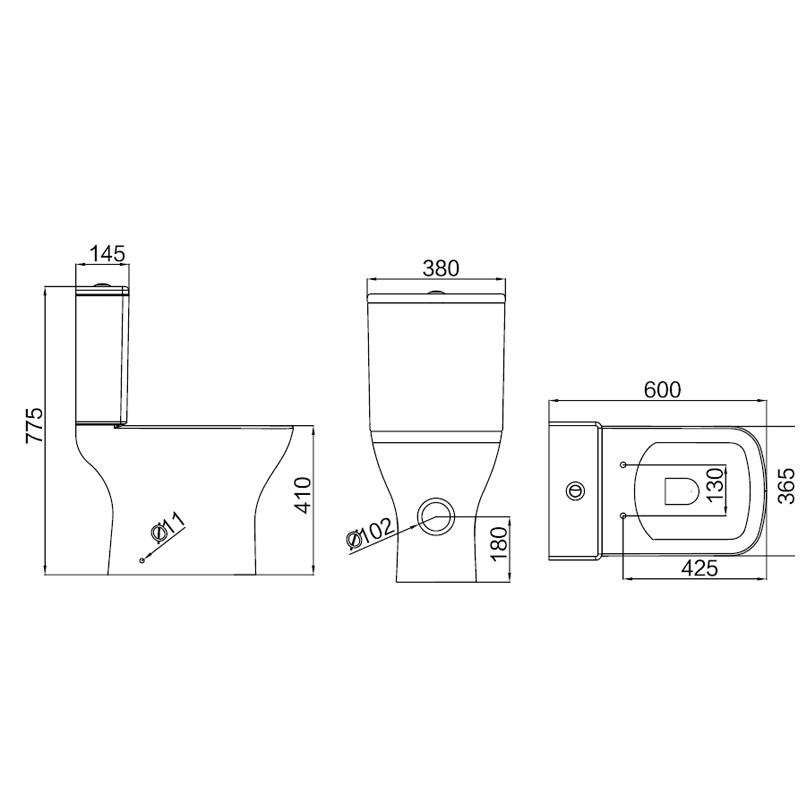 Приобрести azario напольный унитаз-компакт iris, безободковый, c крышкой с микролифтом az 8353