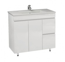 Mirsant Тумба напольная Next 80 см с раковиной E-80 УТ000021373