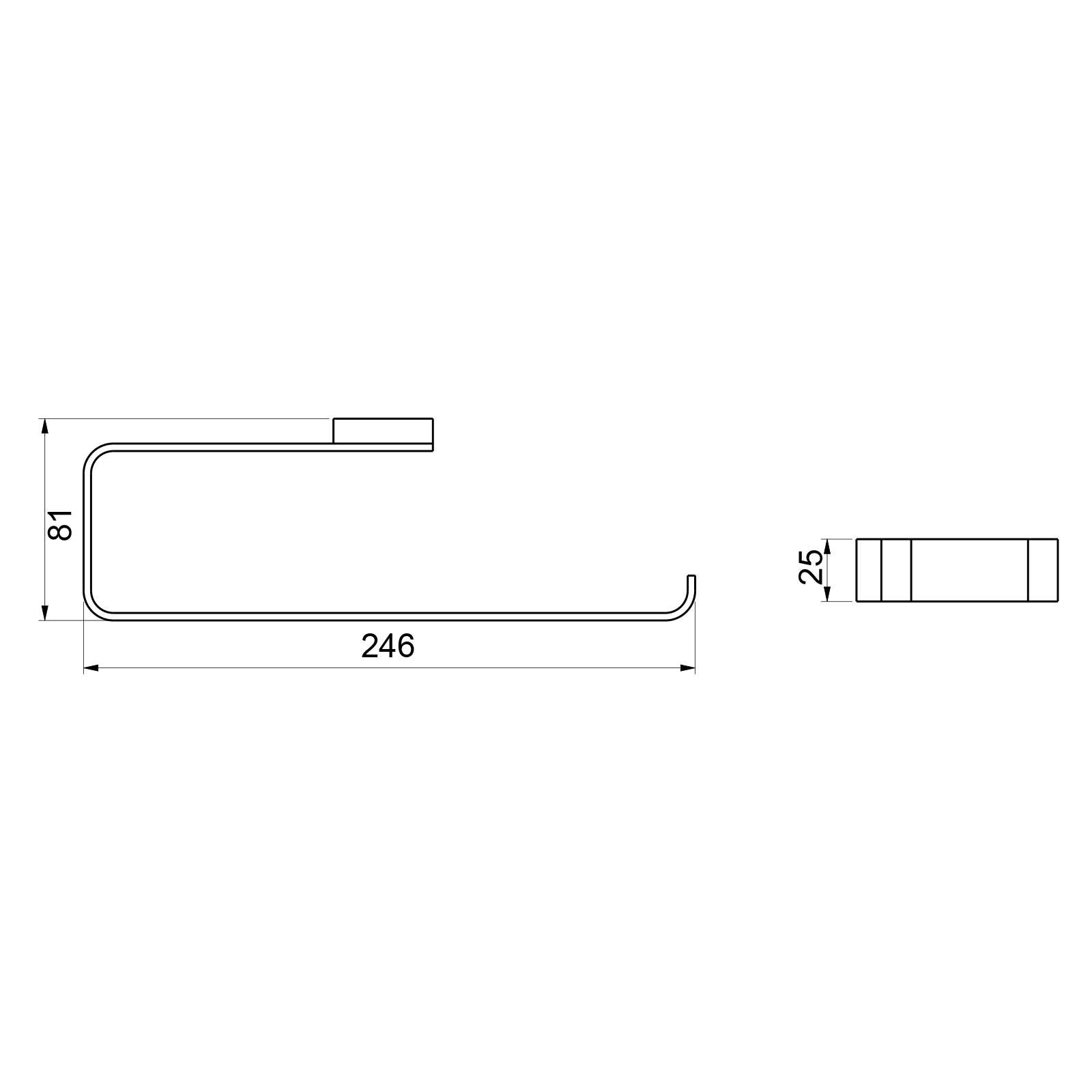 Приобрести полотенцедержатель timo selene 10057/00 хром