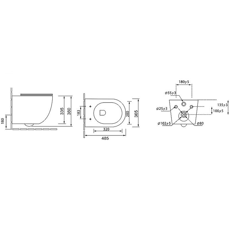Приобрести grossman унитаз подвесной с крышкой дюропласт, микролифт, серый матовый gr-4455gms