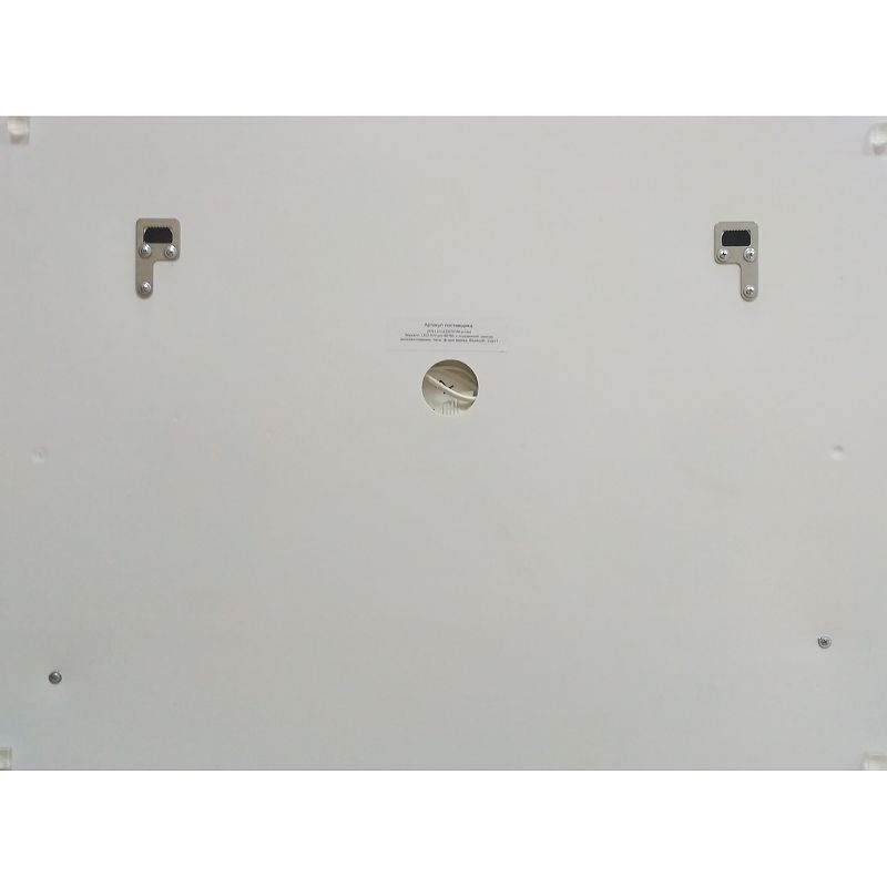 Приобрести continent зеркало с подсветкой silence 100х68 см, сенсорный включатель, белое