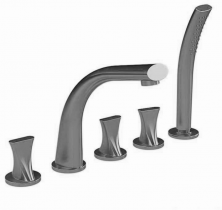 Радомир Смеситель Фламинго для ванны Chrome