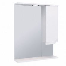 AQUA DE MARCO Зеркало-шкаф VIKTORIA 60 см, правое, белый 1060CVIC/R