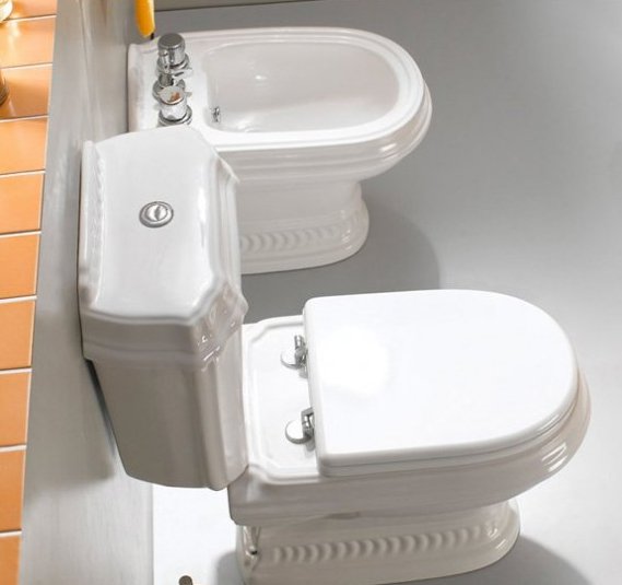 Приобрести cezares напольное биде king palace, белое czr-618-t