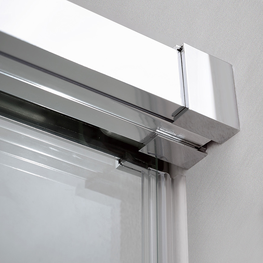 Приобрести cezares душевое ограждение duet 120х100 см, хром duet soft-m-ah-1-120/100-c-cr