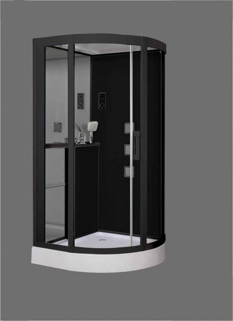 Приобрести grossman гидробокс 100х100 см, черный gr241