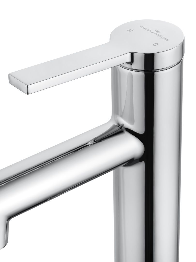 Приобрести смеситель для раковины с функцией полоскания wonzon & woghand, хром (ww-h1017-cr)