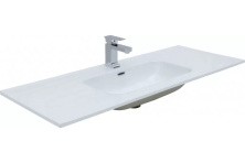 Aquanet Раковина Flat 120х46 см, белая матовая