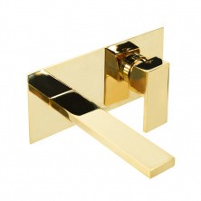 CEZARES Смеситель для раковины UNIKA, скрытый монтаж, золото UNIKA-BLI1-03/24